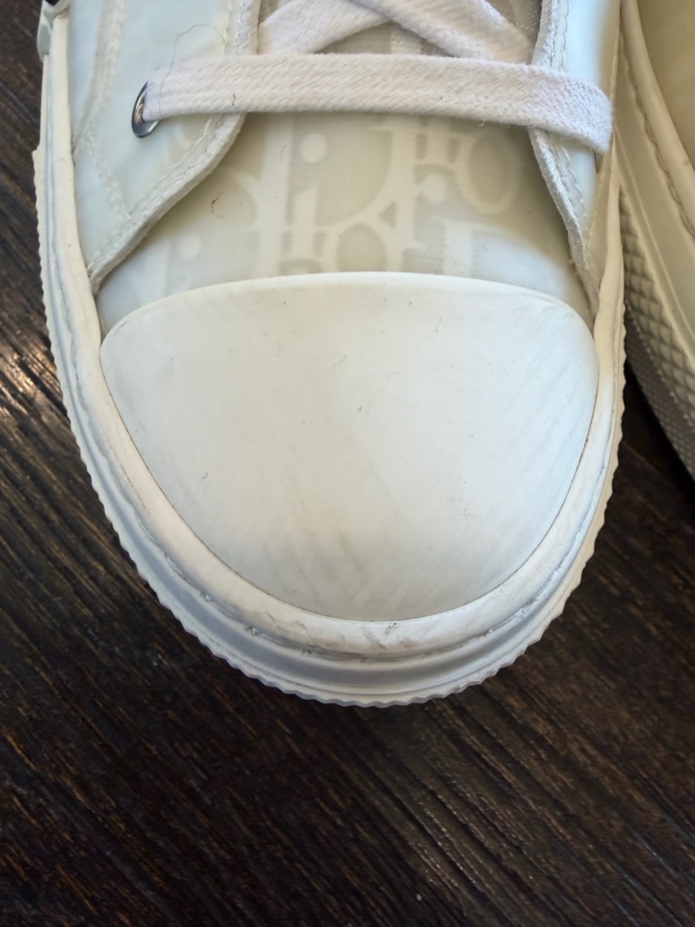 Dior Men's White High-Top Sneaker men’s size 46/ 13 US - Picture 8 of 16